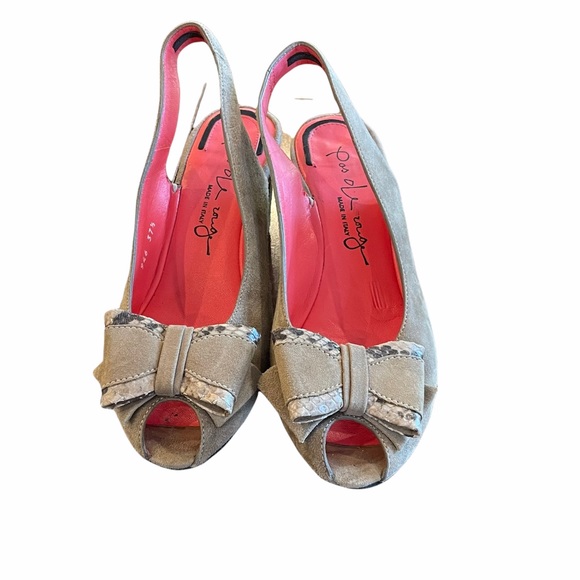 Pas De Rouge Slingback shoes - Picture 2 of 6